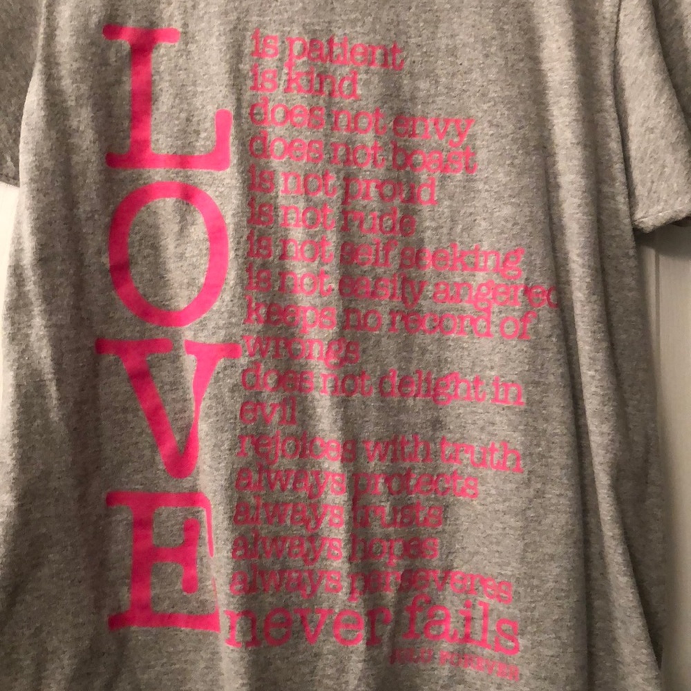 LOVE shirt by JCLU FOREVER